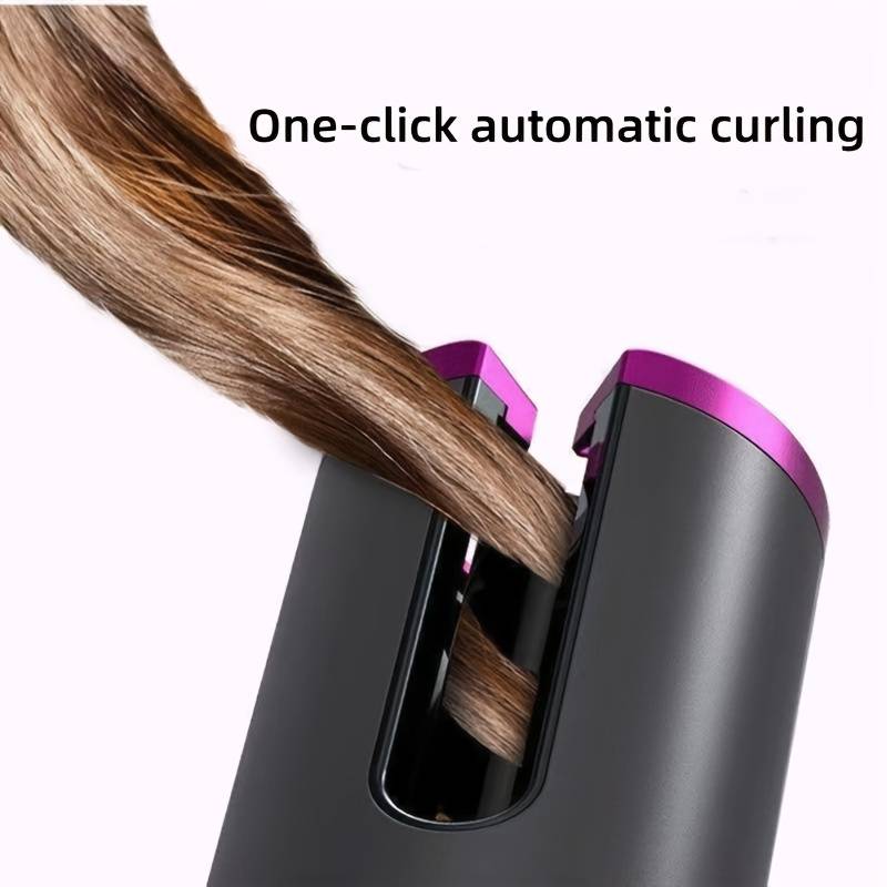 "Effortless, Perfect Curls Anywhere – Portable Hair Curler!"