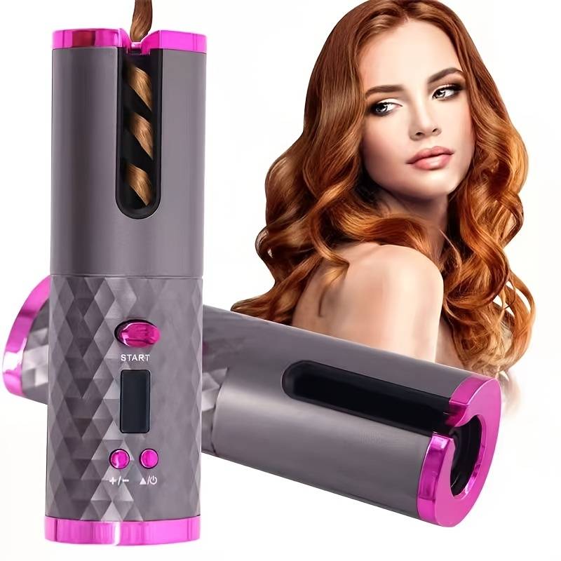 "Effortless, Perfect Curls Anywhere – Portable Hair Curler!"